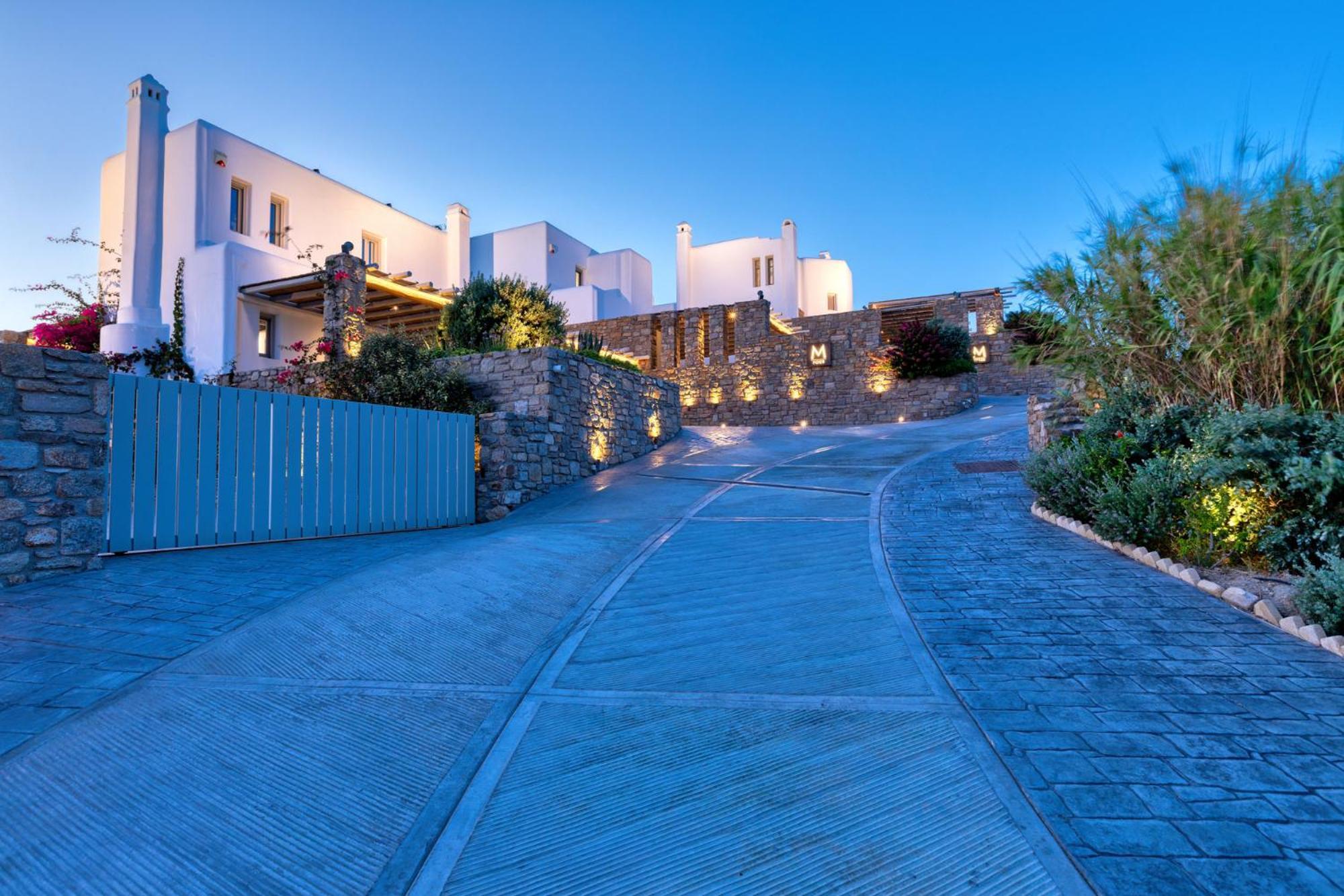 M - Mykonos Villas Тоурлос Экстерьер фото